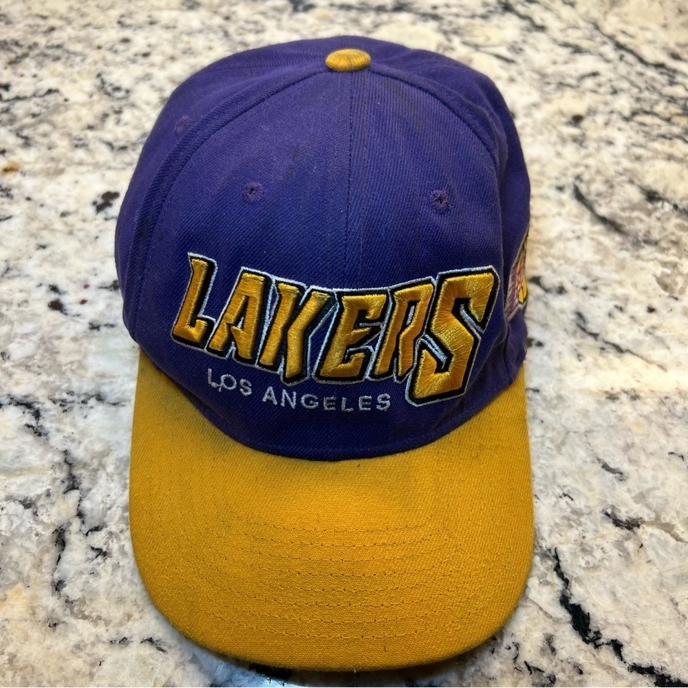 Mitchell & Ness Purple and Gold Cap